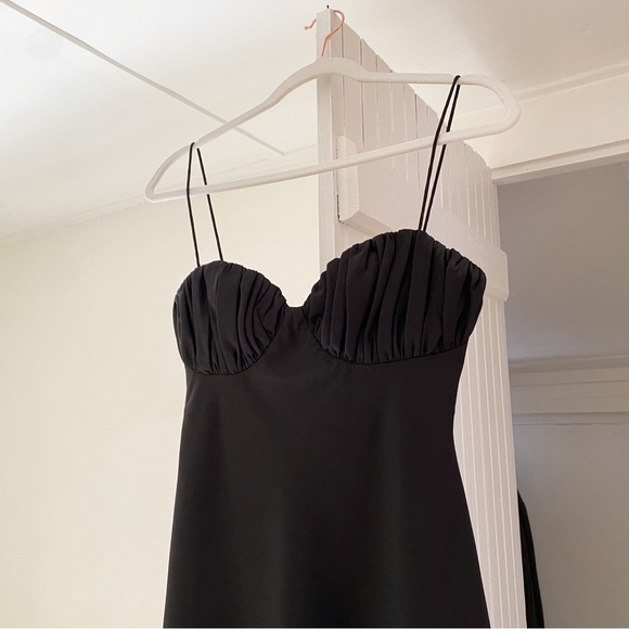Misha Collection Shirred Bust Mini Slip Dress - Picture 8 of 10